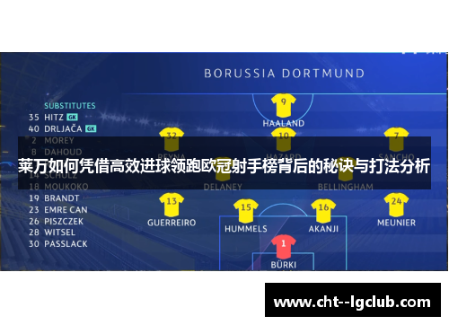 莱万如何凭借高效进球领跑欧冠射手榜背后的秘诀与打法分析